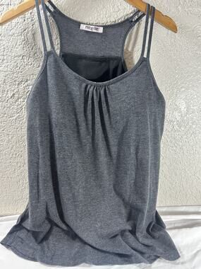 Womens Tank Hibelle Grey Work Out Sz XL